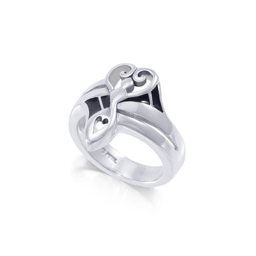 Nile River Goddess Silver Ring TR3731 - Jewelry